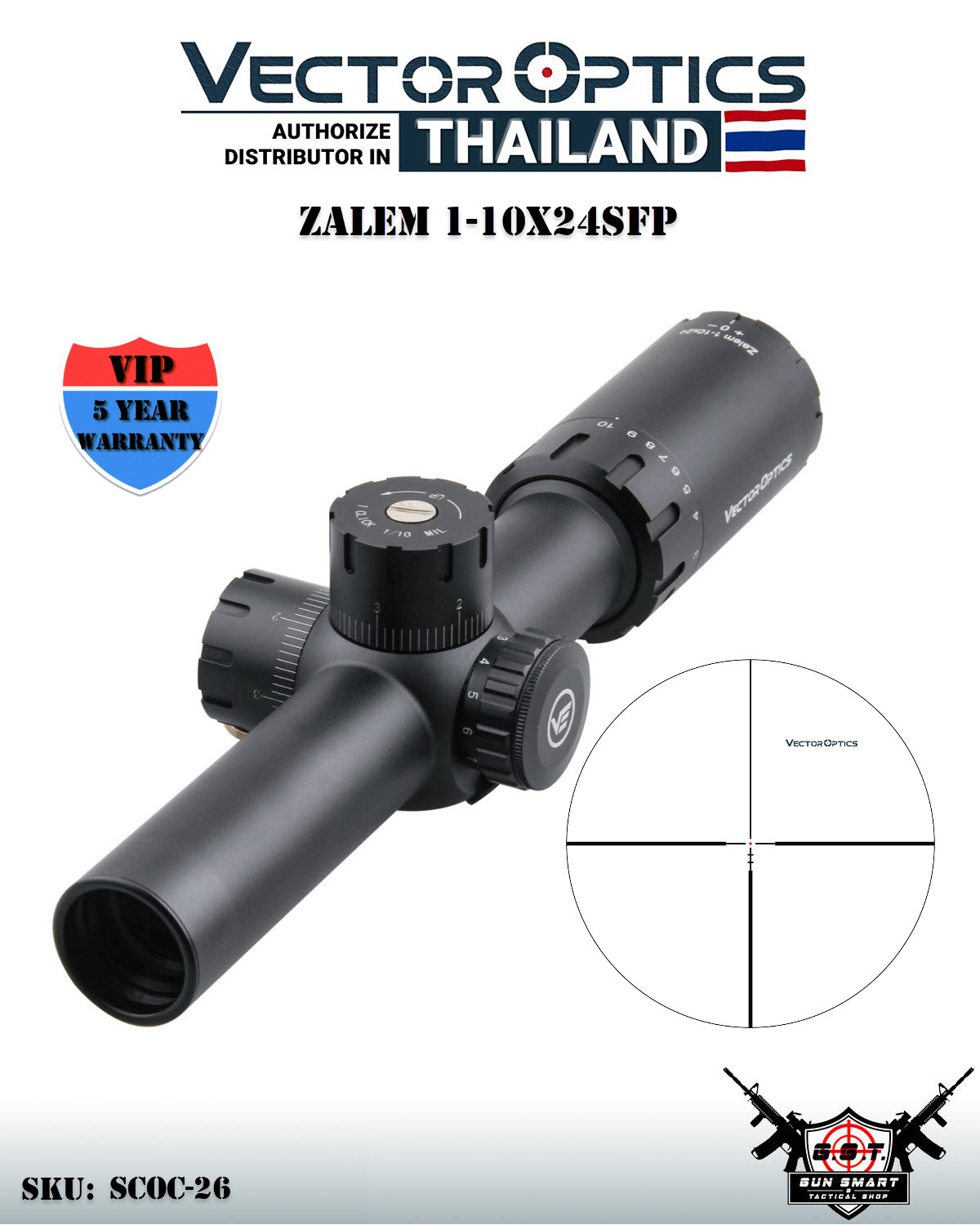 ZALEM 1-10X24SFP