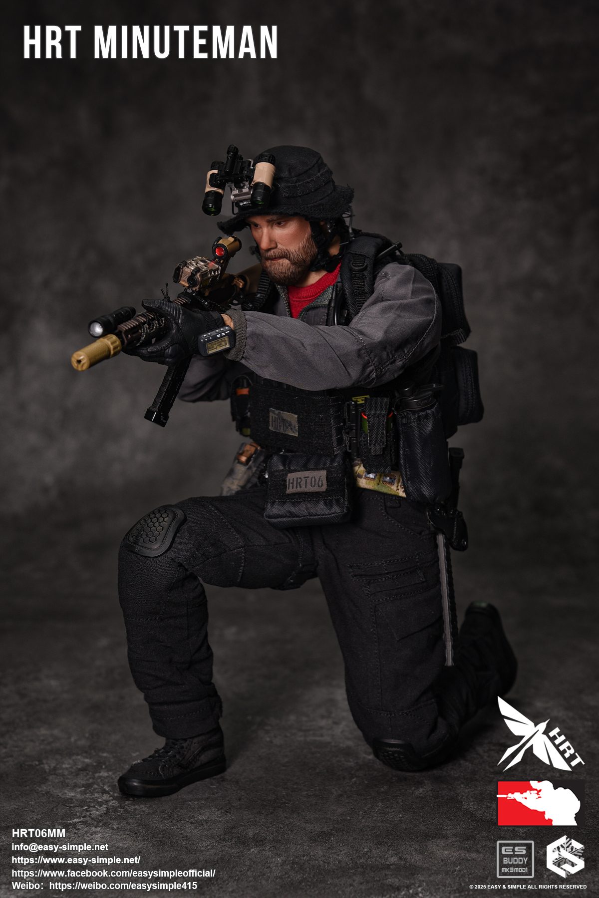 [สั่งจอง]HRT Minuteman HRT06MM 1/6 : ShotShow 2025 Exclusive