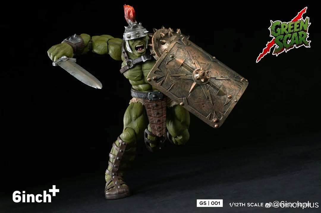 [สั่งจอง]6inch+ 1/12 : Green Scar (สูง 21 cm)