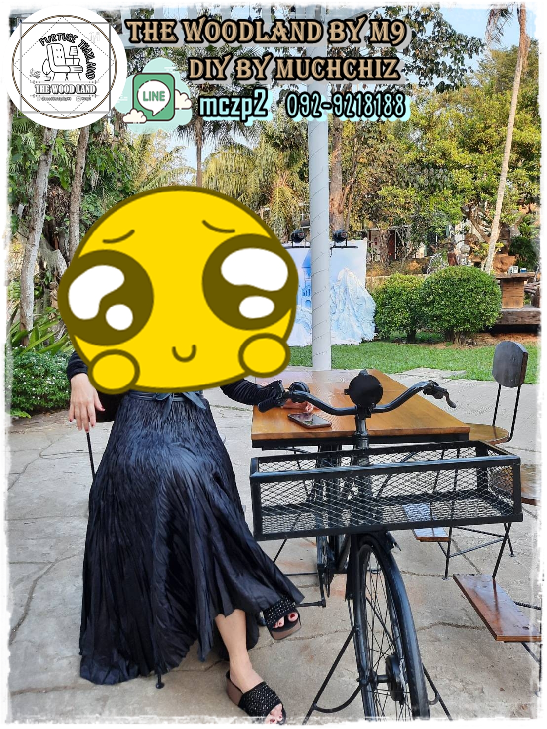 โต๊ะจักรยาน #BICYCLE Design #เฟอร์นิเจอร์จักรยานวินเทจ #เฟอร์นิเจอร์ตกแต่งร้านกาแฟ