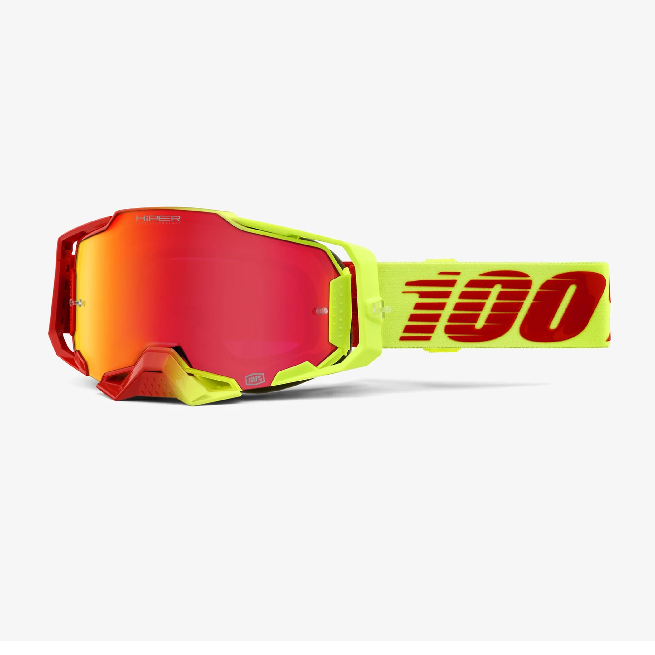 แว่น 100% ARMEGA HiPER Lens - Solaris Red Mirror