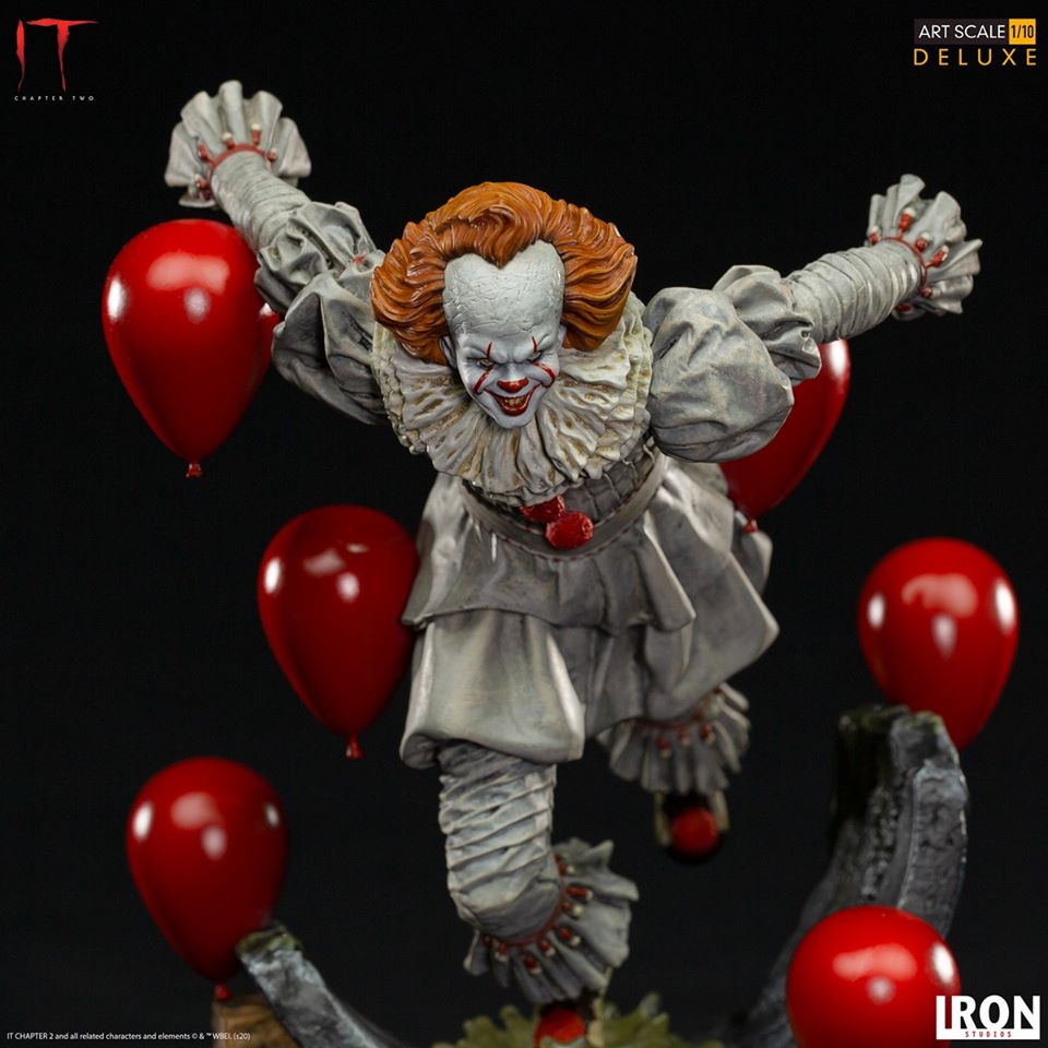 [สั่งจอง]IRON STUDIOS WBHOR31220-10 Art Scale 1/10 IT Chapter Two : Pennywise Deluxe Edition
