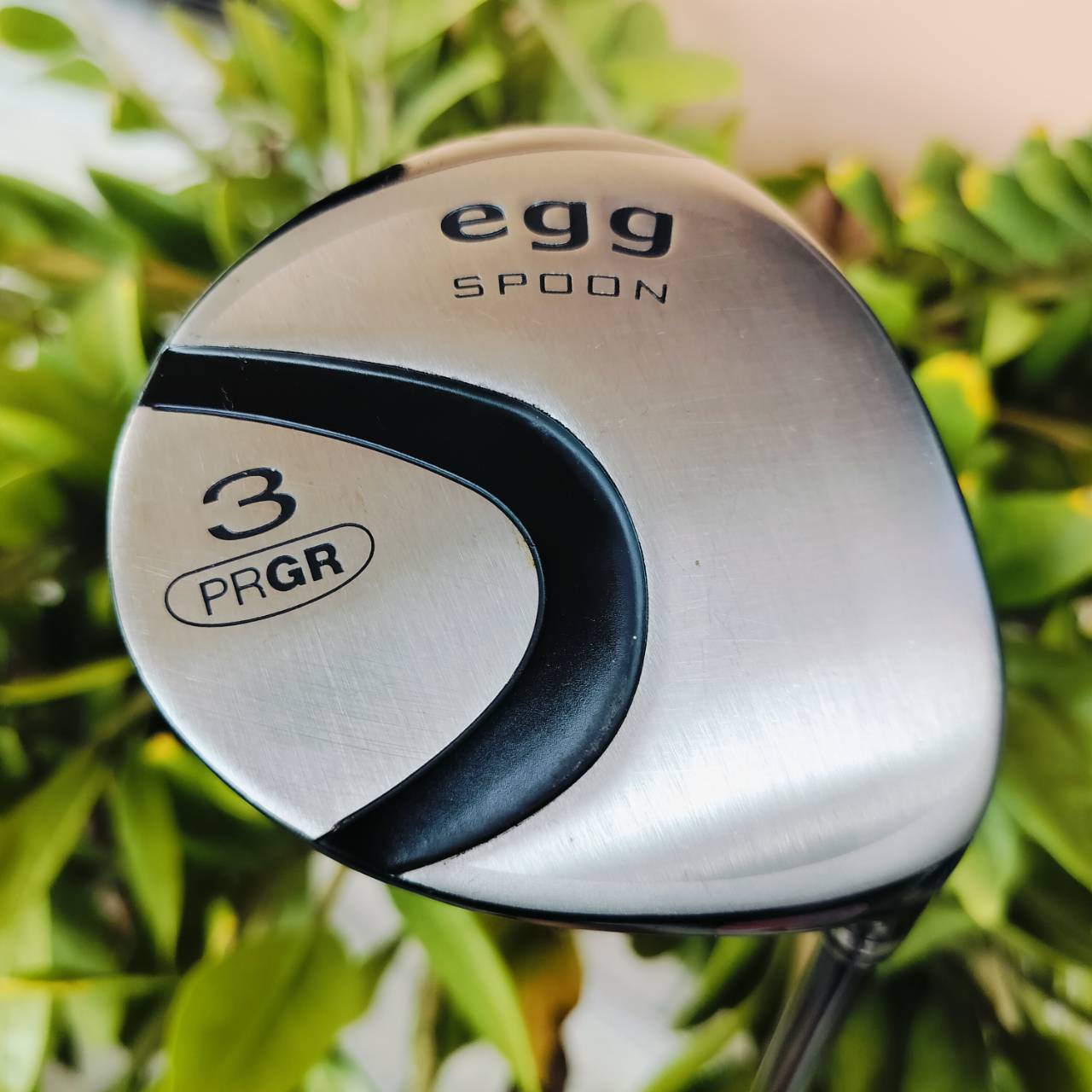 FW3 PRGR EGG SPOON สุดพรีเมี่ยมญี่ปุ่น วัสดุดีมากๆ กระดองดีไซน์แบบพิเศษ ทำให้ ตีลูกลอยง่ายๆ ก้าน M-40 ไม้กอล์ฟพรีเมี่ยมมือสอง ของแท้ By NakaraLuxurious