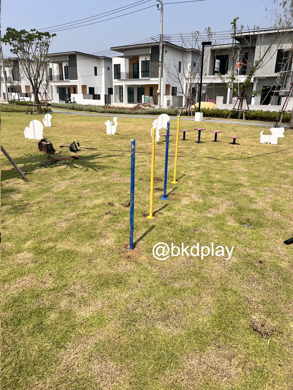 เครื่องเล่นสนามสุนัขจัดเซ็ท ราคาโปรโมชั่น 46,060 บาท, ฝึกสุนัข ,อุปกรณ์เสริมน้องหมา dog playground