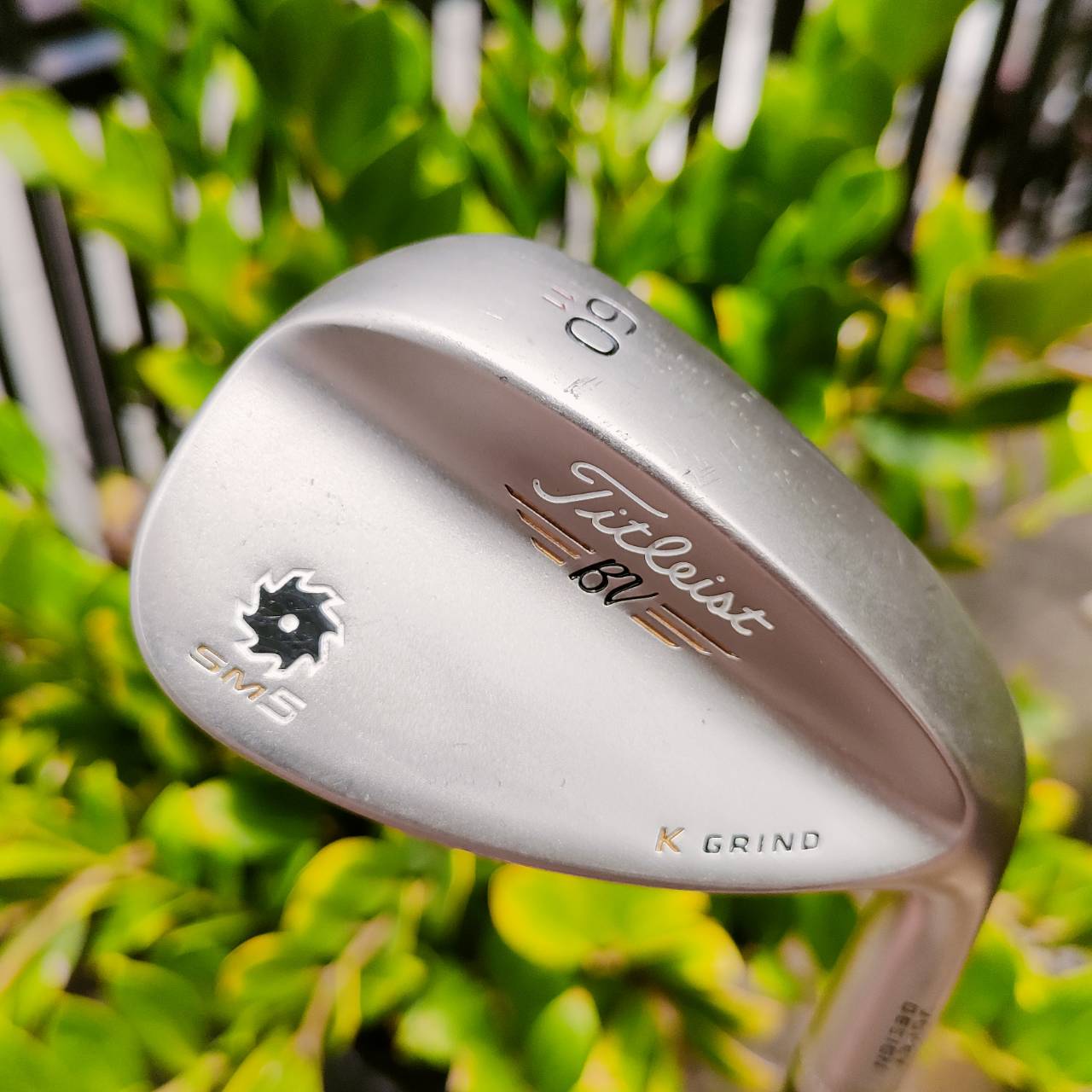WEDGE TITLEIST VOKEY DESIGN SM5 K GRIND องศา 60 เบาท์ 11 lสภาพสวย ก้าน SM5 VOKEY DESIGN FLEX WEDGE ต้นตำหรับสปินสุดโหด หน้า SPIN MILLED ไม้กอล์ฟพรีเมี่ยมมือสอง ของแท้ By NakaraLuxurious