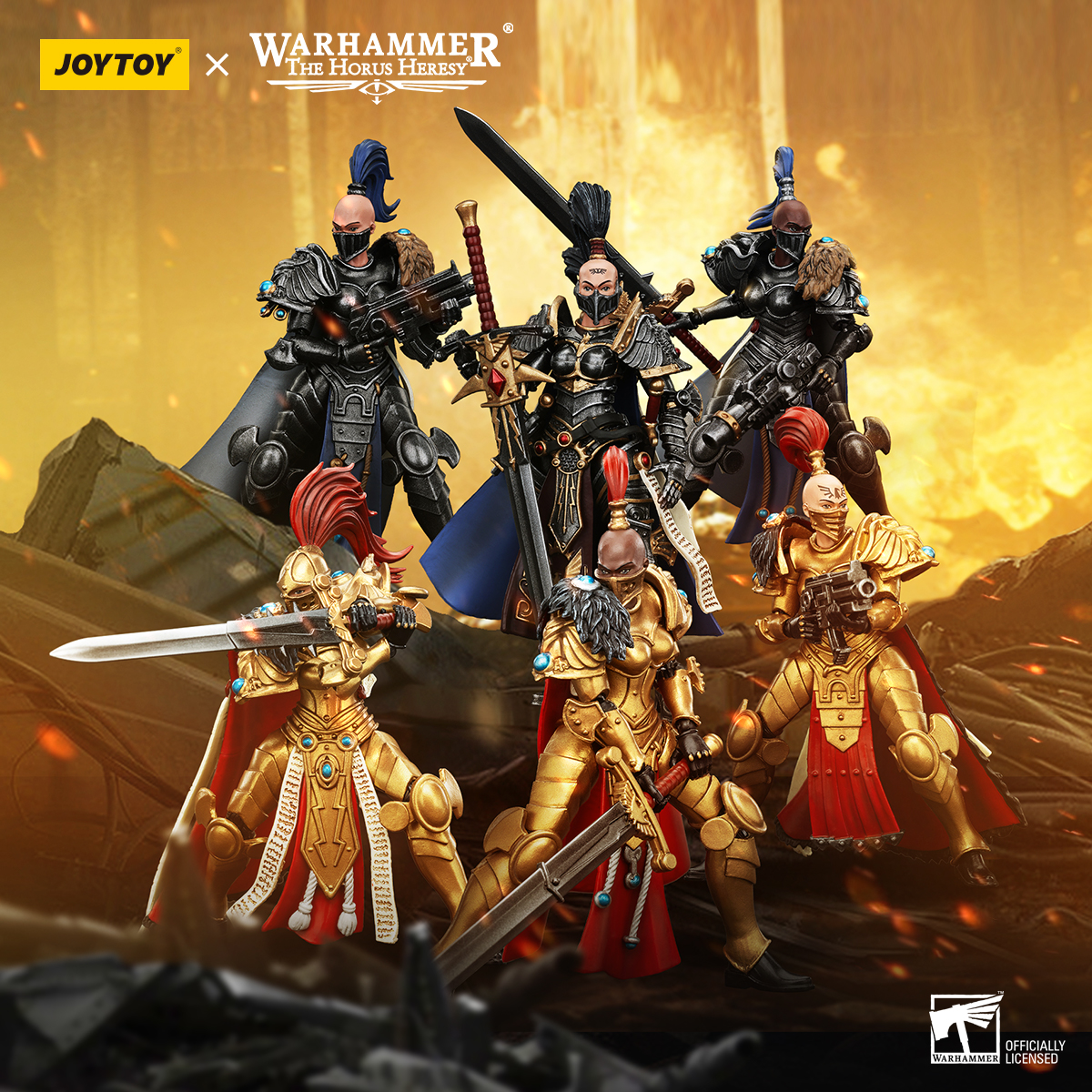 [สั่งจอง] Joy toy 1/18 - JT00942 : Legio Custodes Constantin Valdor, Captain-General of the Legio Custodes