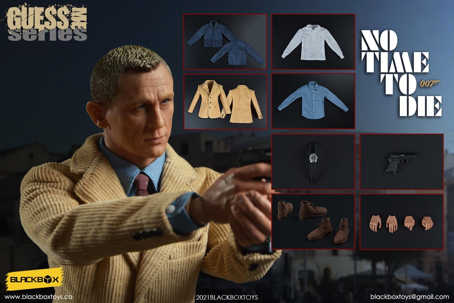 [สั่งจอง]BLACKBOXTOYS BBT9025 1/6 : GUESS ME SERIES “ NO TIME TO DIE ”