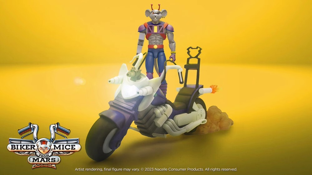 [พร้อมส่ง] Nacelle 1/12 Biker Mice from Mars (SET 3 ตัว)