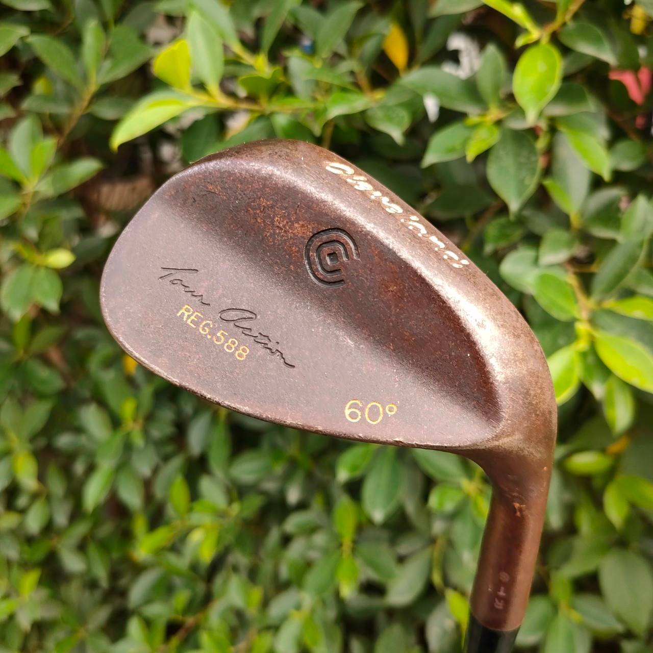WEDGE CLEVELAND REG.588 องศา 60 ก้าน FCM FLEX WEDGE WEDGE สนิม สปินแบบจัดๆ รุ่นยอดนิยมสูงสุดของ Cleveland