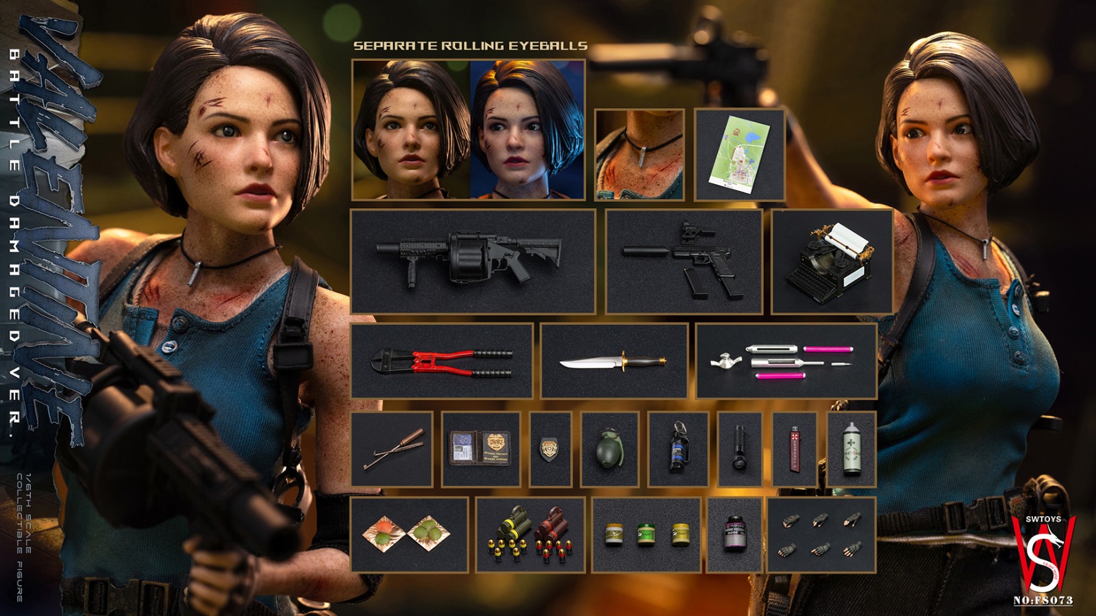 [สั่งจอง]SWTOYS 1/6 : VALENTINE