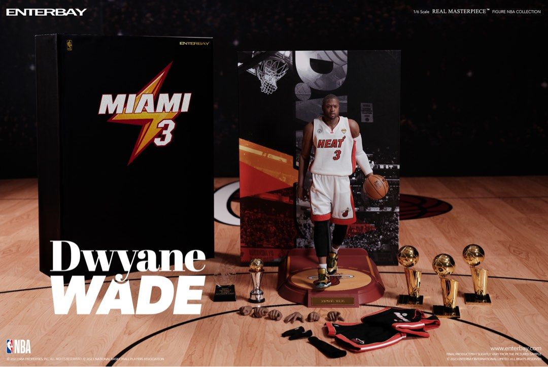 [สั่งจอง] Enterbay RM-1097 1/6 REAL MASTERPIECE NBA COLLECTION: DWYANE WADE