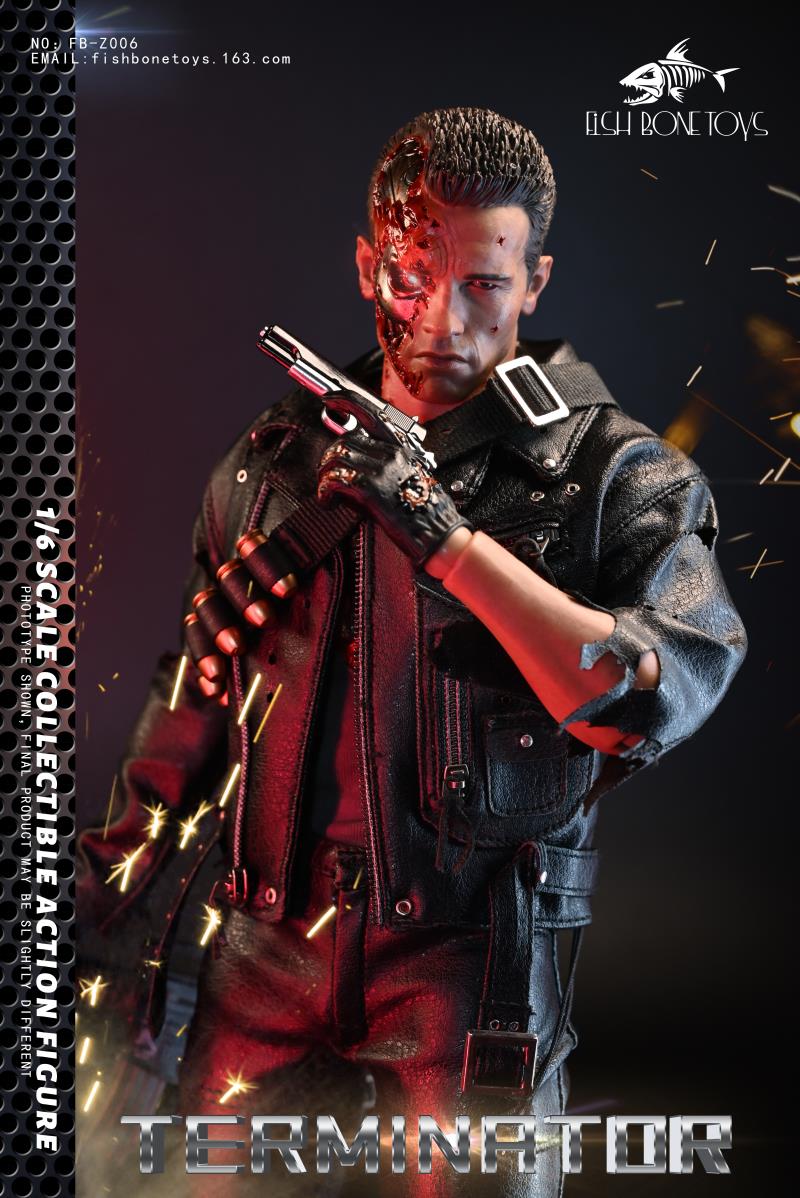 FISH BONETOYS 1/6 ガーディアン T800 fishbone-battle-damaged-