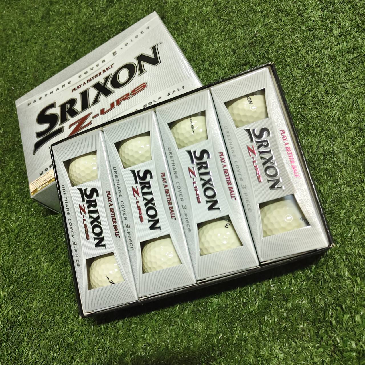 ลูกกอล์ฟ Srixon Z-URS เป็นลูกกอล์ฟระดับทัวร์ประสิทธิภาพสูงแบบ 3 ชิ้น (3-piece construction)