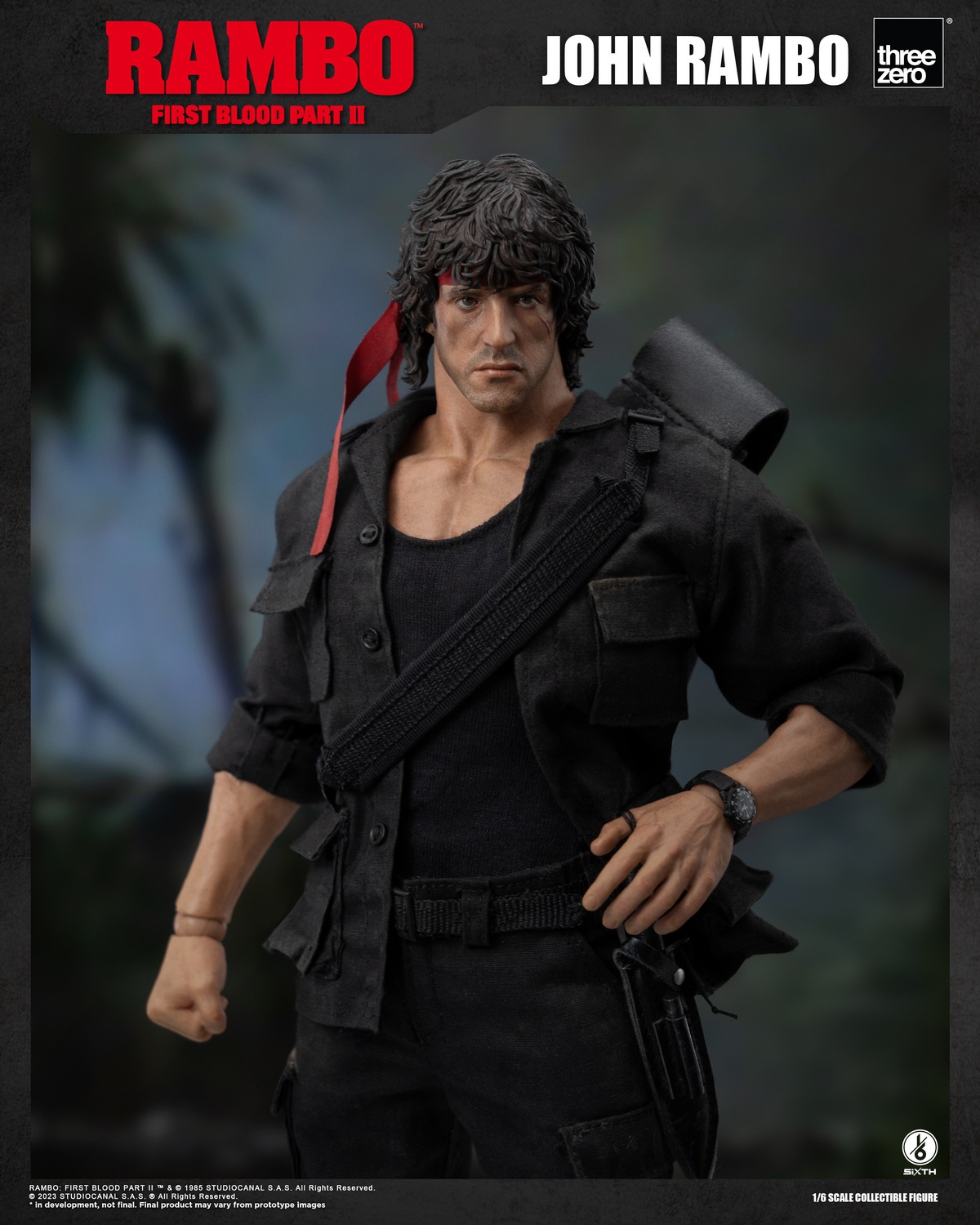 [สั่งจอง] Threezero 1/6 : Rambo First Blood Part II