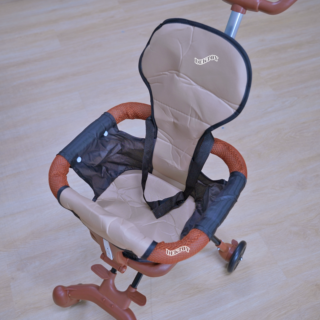 รถเข็นเด็กพับได้ รถเข็นเด็กโต6เดือนขึ้นไป รับน้ำหนัก 30 กก. ล็อกล้อได้ รุ่น TC16