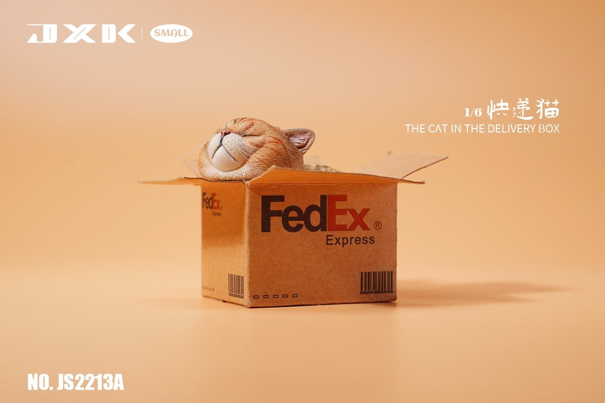 [สั่งจอง]JXK small JS2213 1/6 : The Cat In The Delivery Box