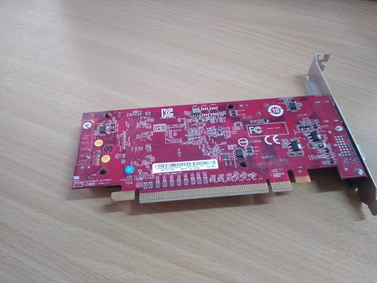 Lenovo FRU03T9008 NVIDIA GeForce 310 512mb VGA Display Port Video Card Full Heig