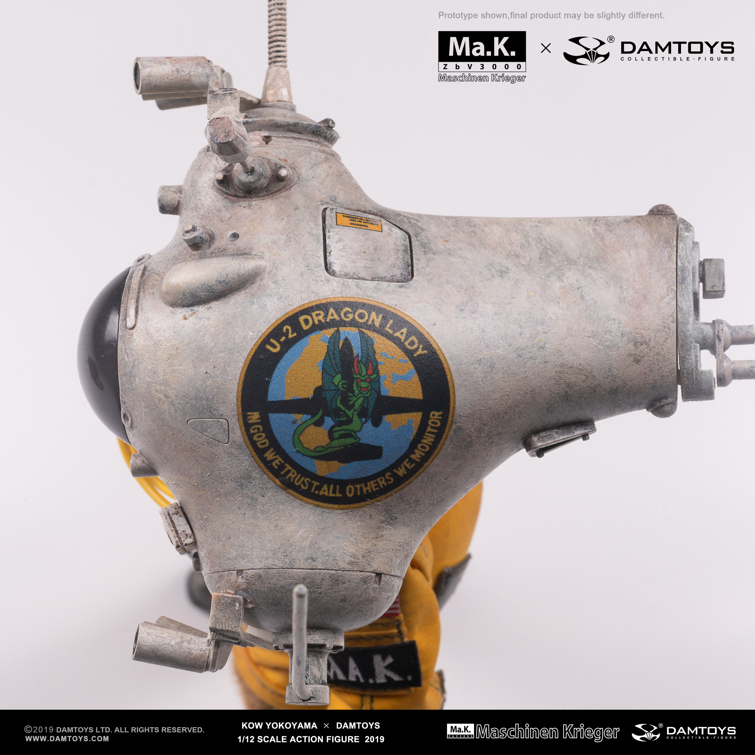 [สั่งจอง] Damtoys x Kow Yokoyama (CS018) Gans Boy U-2 1/12 action figure