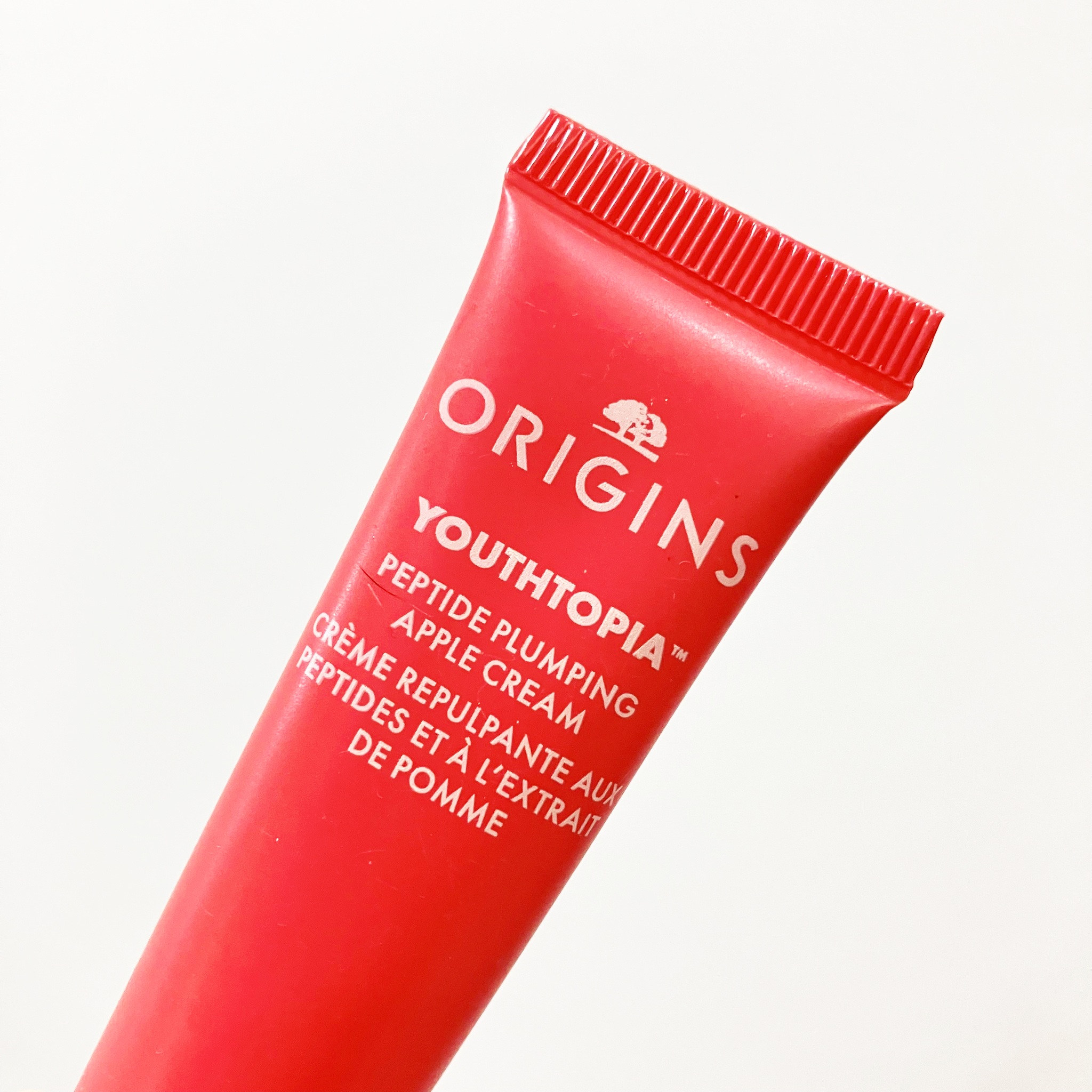 Origins Youthtopia Peptide Plumping Apple Cream 15ml มอยส์เจอร์ไรเซอร์ที่ช่วยให้ผิวดูอิ่มน้ำและนุ่มเด้งขึ้น