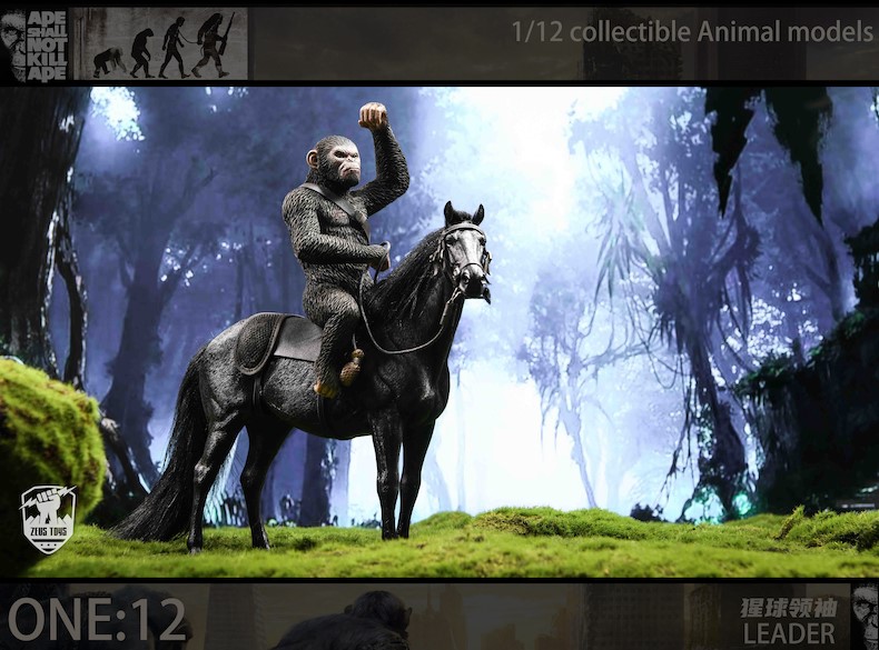 [สั่งจอง]Zeus Toys ZT002 1/12 : Gorilla Leader