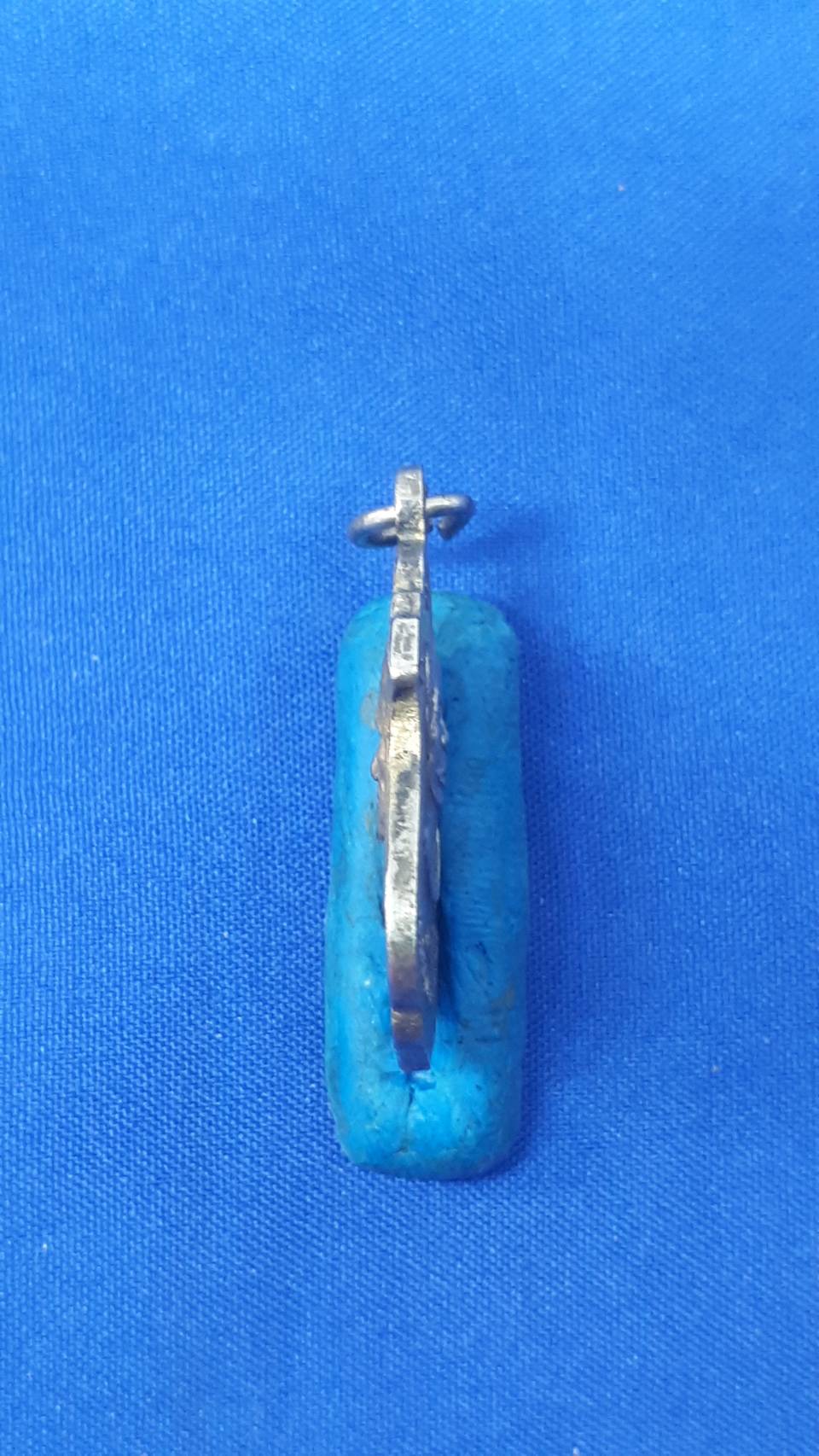 เหรียญ หลวงพ่อ เงิน วัด บางคลาน หลัง หลวงพ่อ พิธ รุ่น สร้างสะพานวัดหัวดง อ.เมือง พิจิต ปี37 200/.