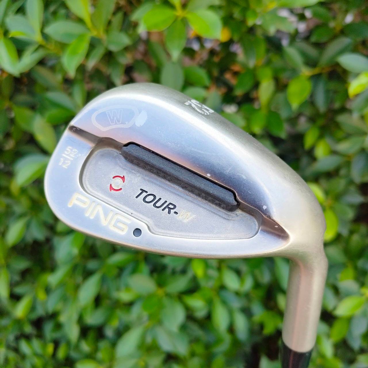 WEDGE PING TOUR-W จุดดำ องศา 52 BOUNCE 12 ก้าน PING AWT FLEX S หน้า milled ตะใบ ร่องคมจัด วัสดุไม่เหมือนใคร สุดยอด WEDGE ครับ