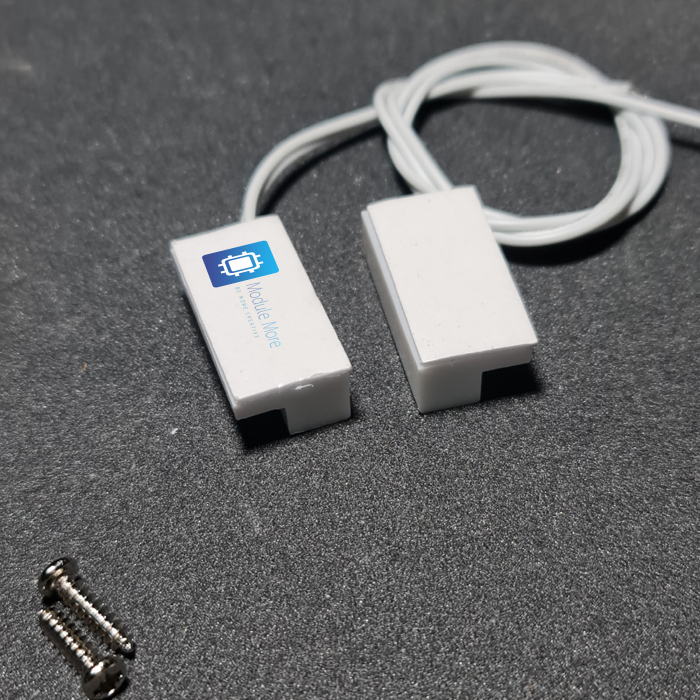 สวิตซ์แม่เหล็กประตู Reed switch MC-38A แบบ ประตูปิดสวิตซ์ไม่นำกระแส Door sensor/anti-theft alarm/anti-theft device/alarm/window magnetic/wired door magnetic switch