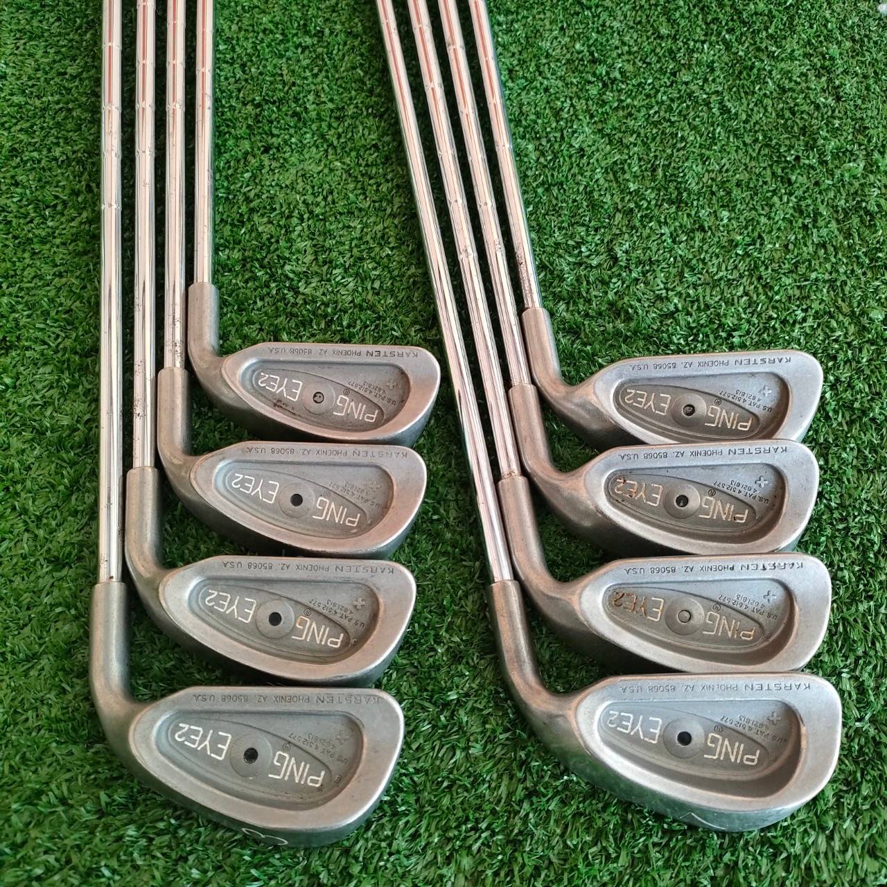 ชุดเหล็ก PING EYE2 PLUS รุ่นพิเศษ มี + จุดดำ มีเหล็ก 3-9 เเละ W หน้าไม้ดีที่สุด ร่องดีที่สุด วัสดุดีไม่เหมือนใคร ใบกำลังดี ตีง่าย สปินจัด