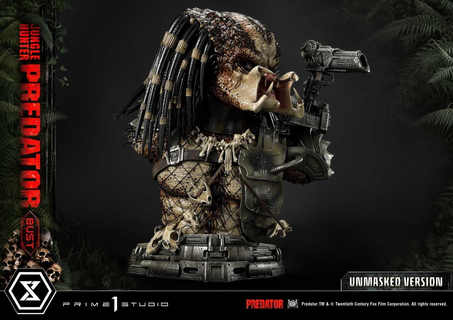 [สั่งจอง]Prime 1 Studio 1/3 : Jungle Hunter Predator Bust (Predator 1987)
