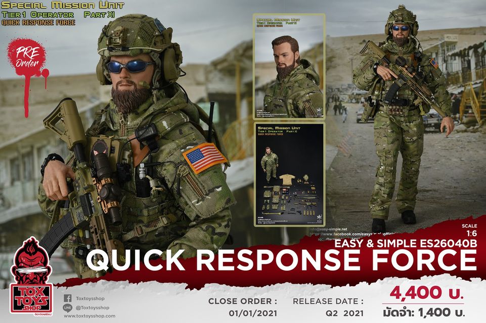 [สั่งจอง]Easy & Simple ES26040B : SMU Tier 1 Operator Part XI Quick Response Force