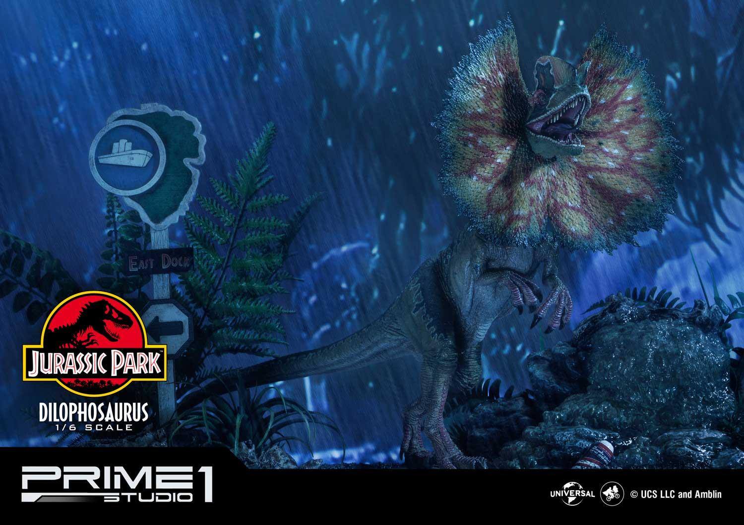 [สั่งจอง]Prime 1 Studio LMCJP-06 1/6 Scale Jurassic Park : Dilophosaurus