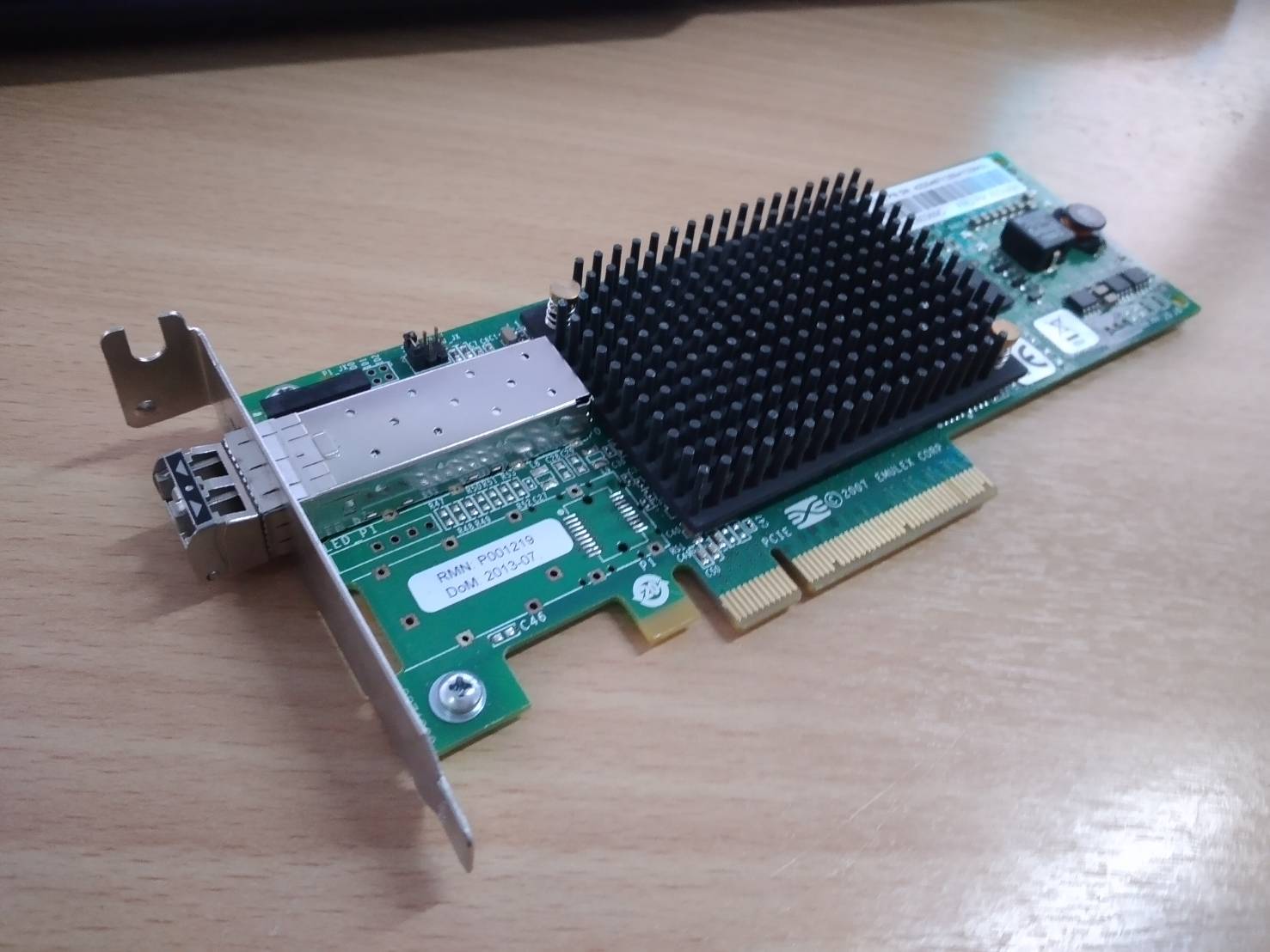 IBM 42D0491 Emulex 8GB Fibre Channel Single Port Adapter ขาสั้น พร้อมโมดูล