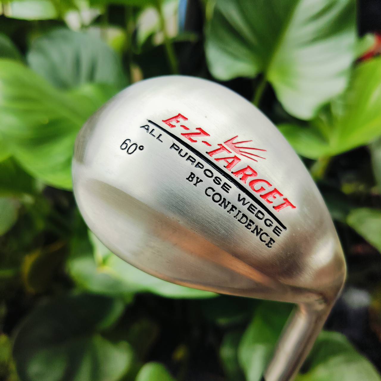 WEDGE E-Z-TARGET องศา 60 ALL PURPOSE WEDGE BY CONFIDENCE เป็น WEDGE ที่ชิพง่ายแบบสุดๆ ไม้กอล์ฟพรีเมี่ยมมือสอง ของแท้ By NakaraLuxurious