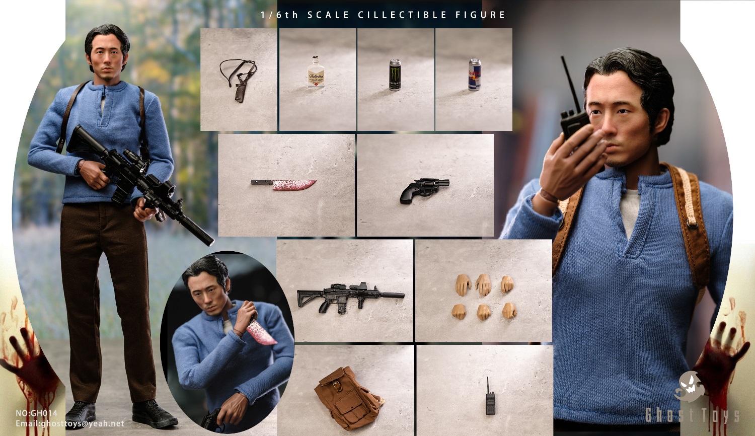 [สั่งจอง] Ghost toys 1/6 : Walking