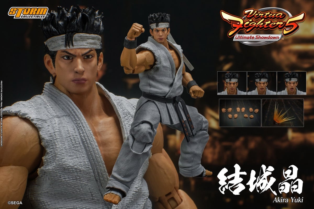 [สั่งจอง]Storm Collectibles SGVF01 1/12 : Virtua Figher 5 - AKIRA YUKI