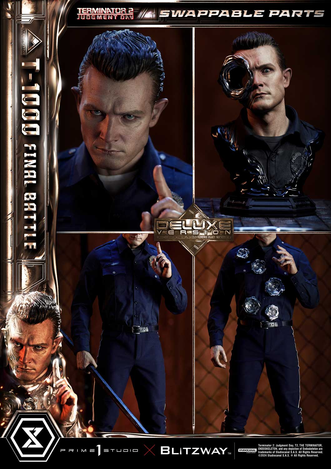 [สั่งจอง] Prime 1 Studio : T-1000 Final Battle (Terminator 2: Judgment Day)