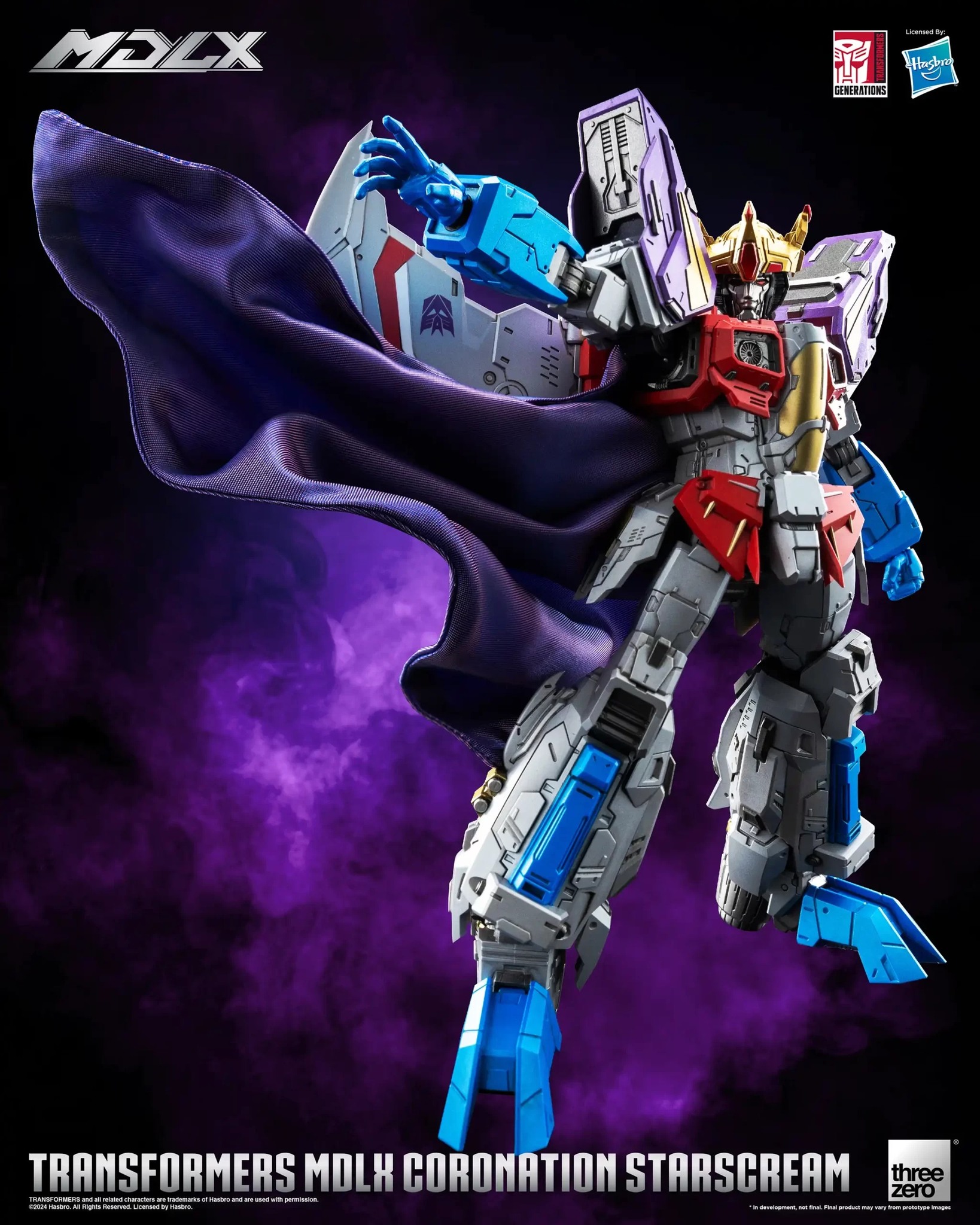 [สั่งจอง]Threezero 3Z08320W0 : Transformers - MDLX Coronation Starscream (20Cm)