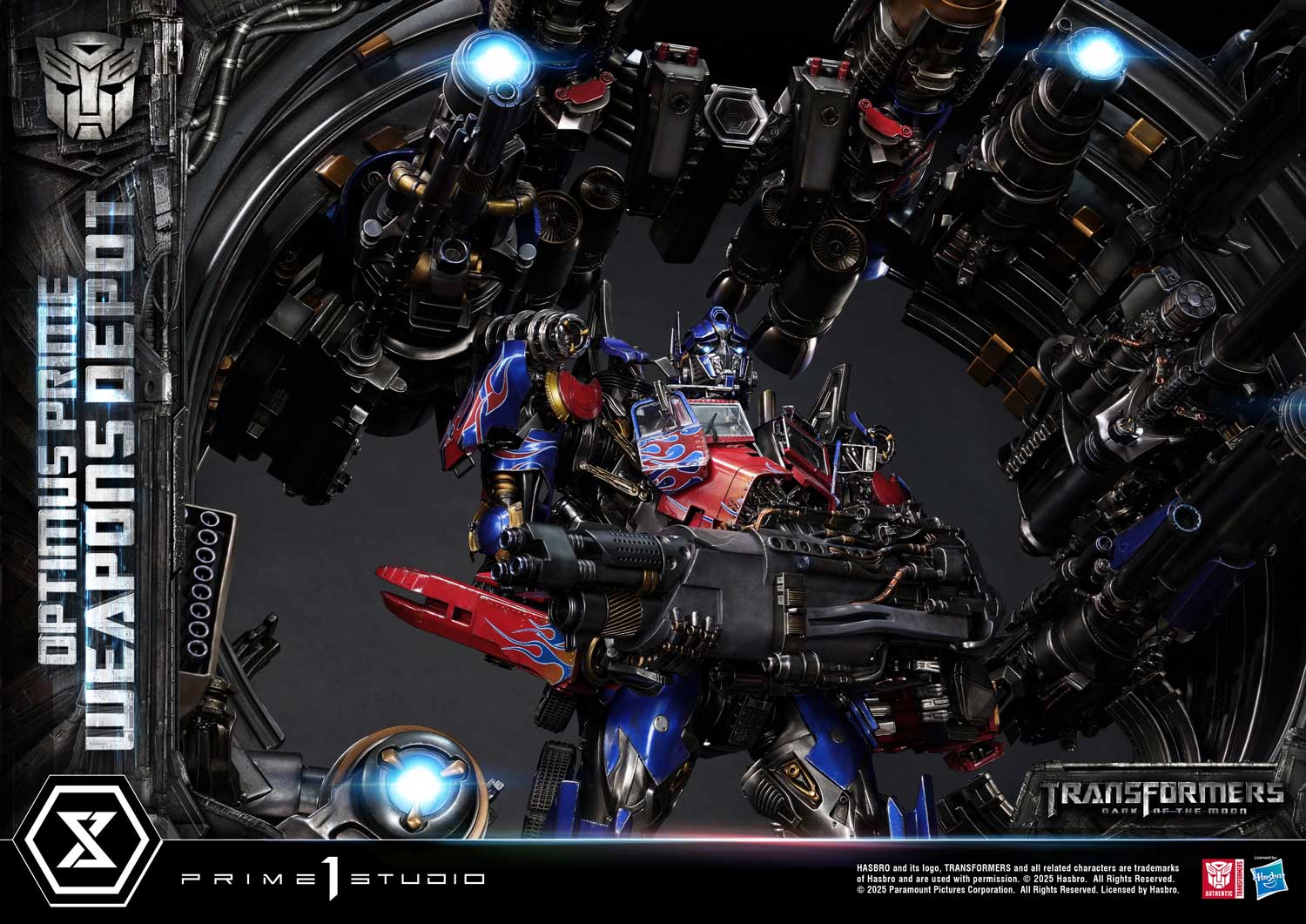 [สั่งจอง] Prime 1 Studio MMTFM-38: Optimus Prime Weapons Depot (Transformers: Dark of the Moon)