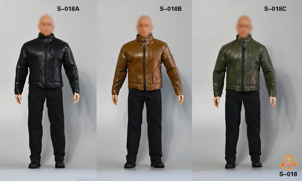 [สั่งจอง]SGTOYS S-018 1/6 scale : Men's Leather Suit