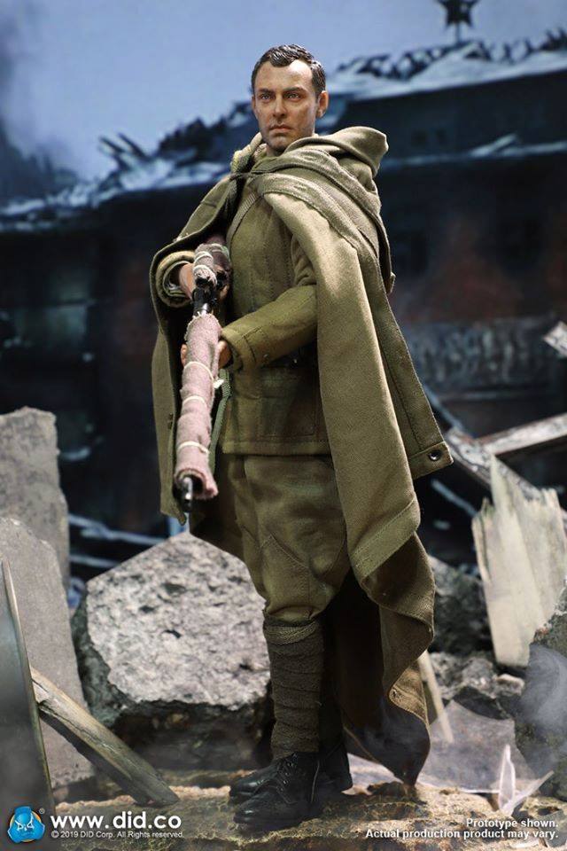 [สั่งจอง]DID 1/6 R80139A/B Battle of Stalingrad 1942 Vasily Grigoryevich Zaytsev 10th