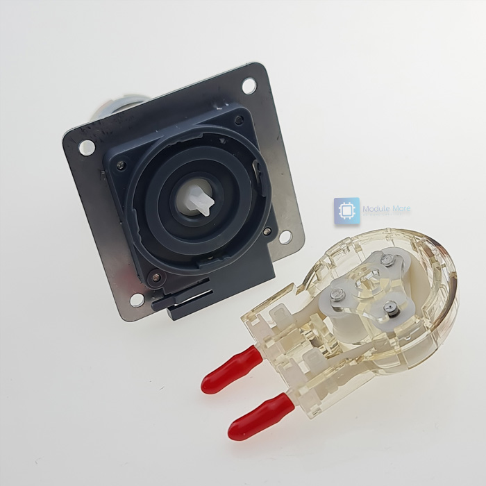 ปั้มดูดสารเคมี Peristaltic pump 12-24V 1-190mL/min ท่อภายในเป็น BPT food grade (ทนกว่า silicone)