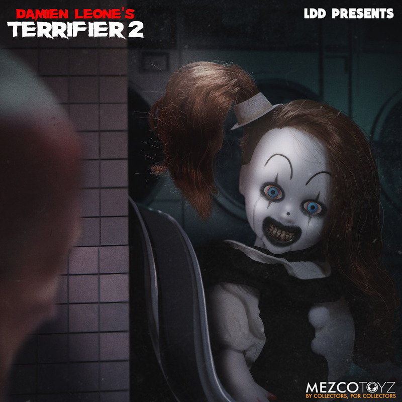 [พร้อมส่ง]Mezco Toyz LDD Presents 10" : Terrifier: Little Pale Girl