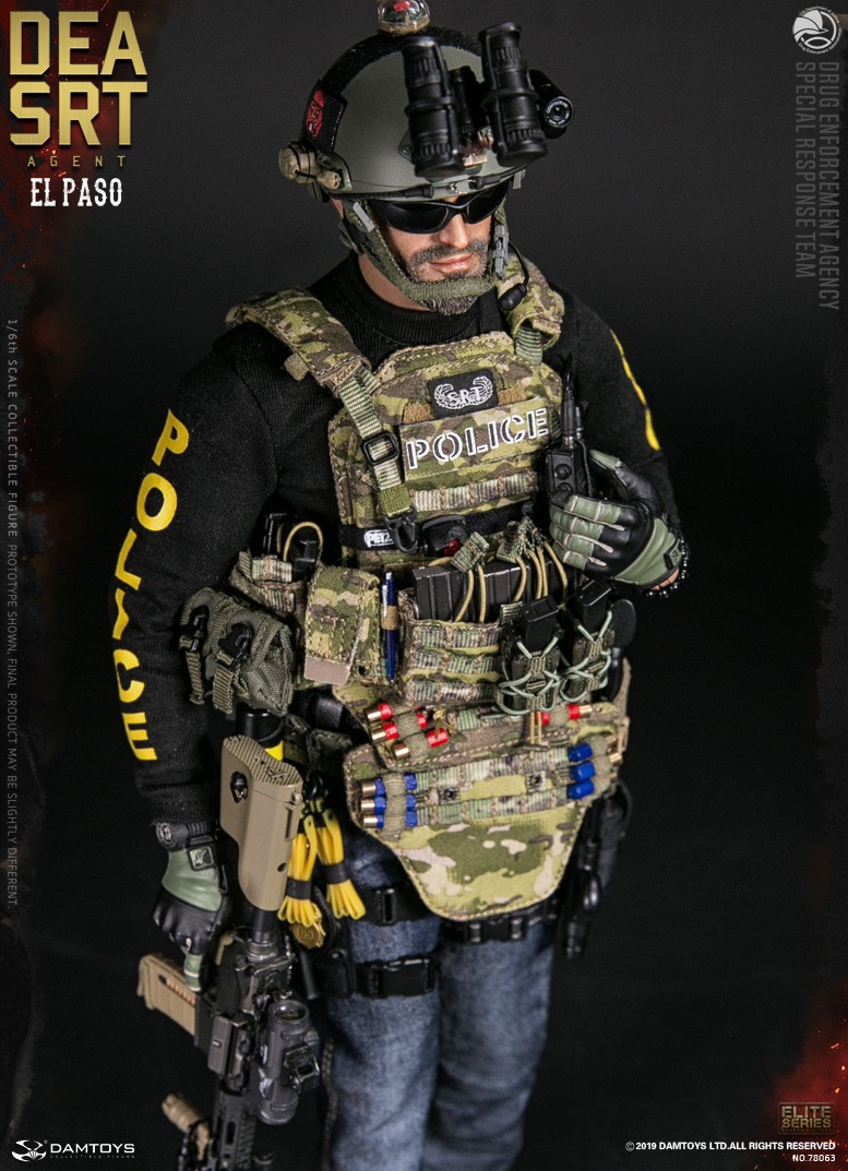 [สั่งจอง] DAMTOYS 78063 DEA SRT (Special Response Team) Agent El Paso