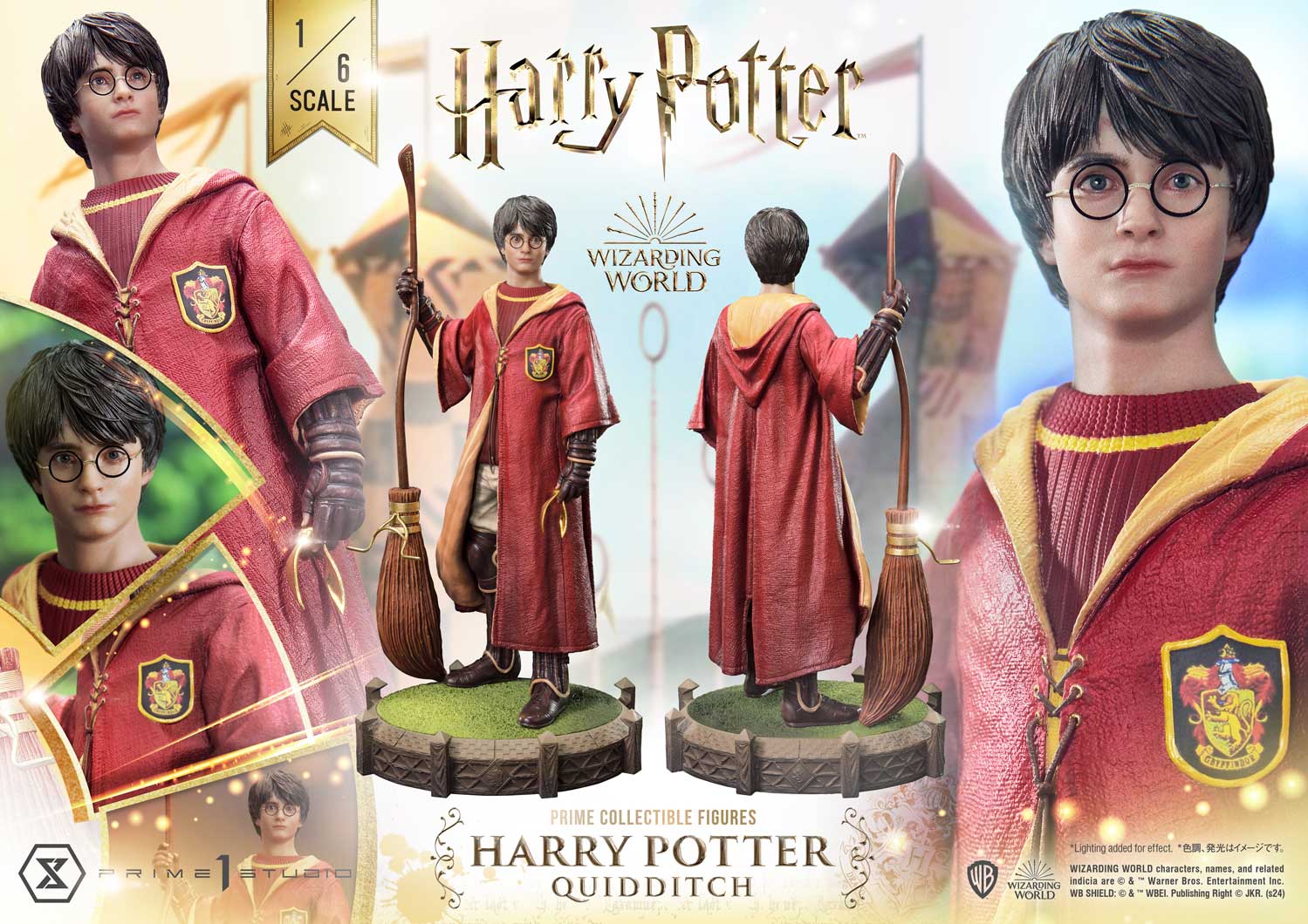[สั่งจอง] Prime 1 Studio PCFHP-01: Harry Potter Quidditch