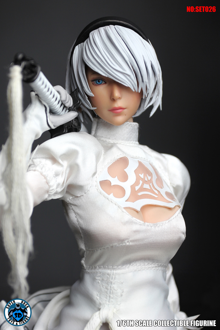 [สั่งจอง] SUPER DUCK SET026 1/6 Cosplay Series - Sexy Mannequin White Suit