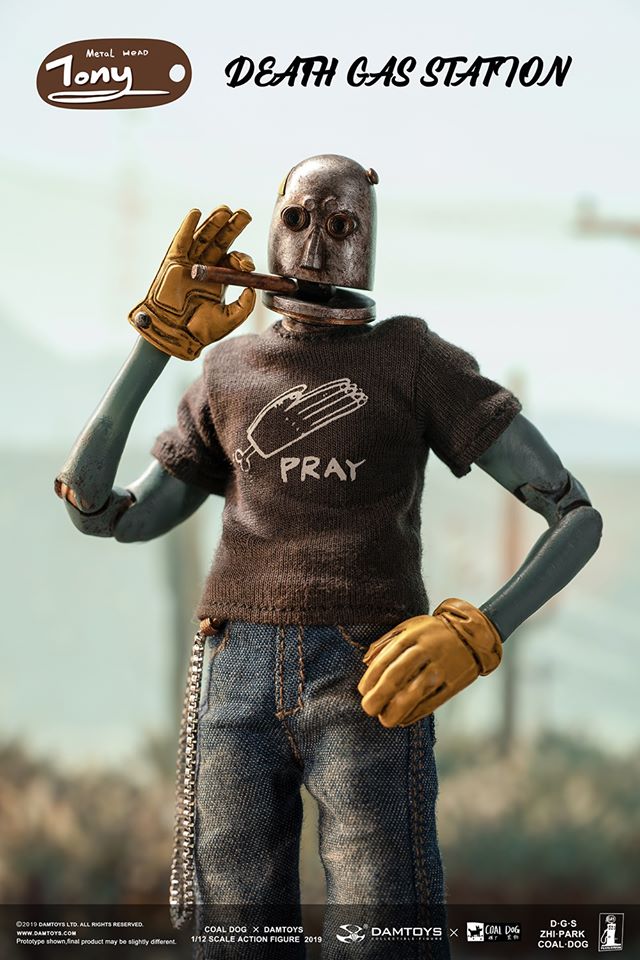 [สั่งจอง]DAMTOYS x COALDOG PES020 1/12 Iron Head Tony – Death Gas Station series Posable figure