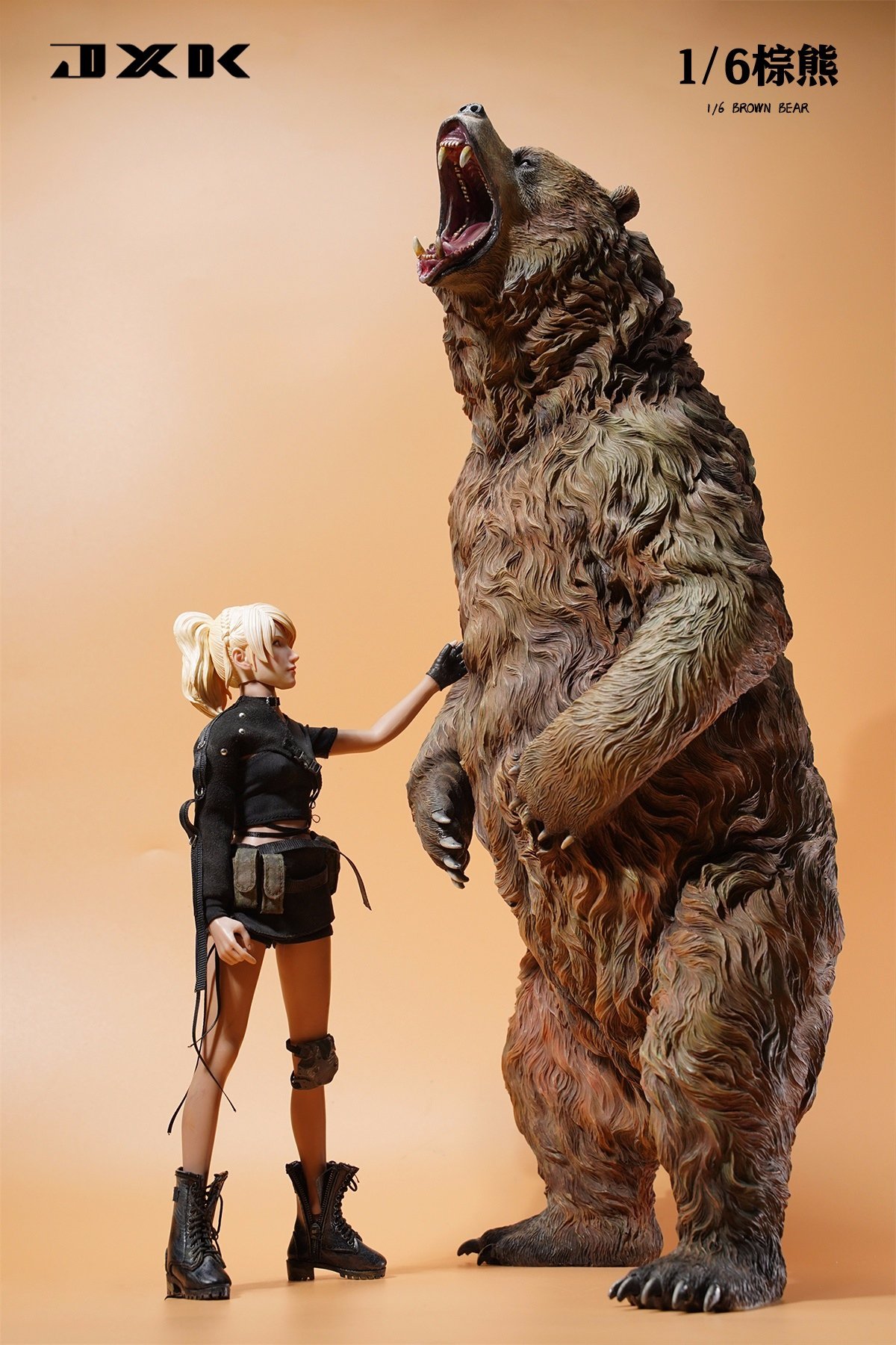[สั่งจอง]JXK JXK133 1/6 : Brown bear