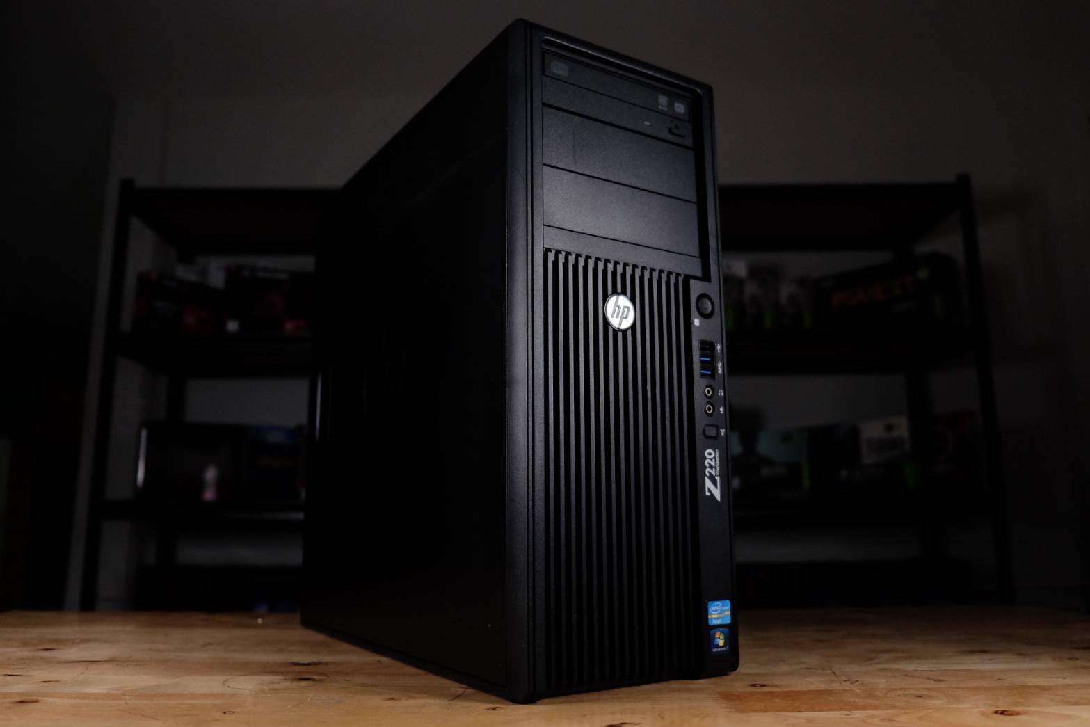 HP Workstation Z220 MT เวิร์กสเตชัน คอม CPU E3-1245v2 Ram 8 GB SSD 240 GB สินค้ามีประกัน