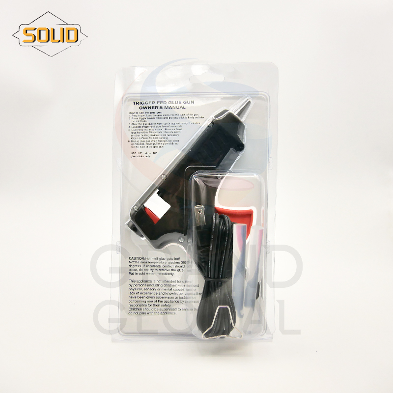 SOLID ปืนกาวร้อน 20W พร้อมกาวร้อน