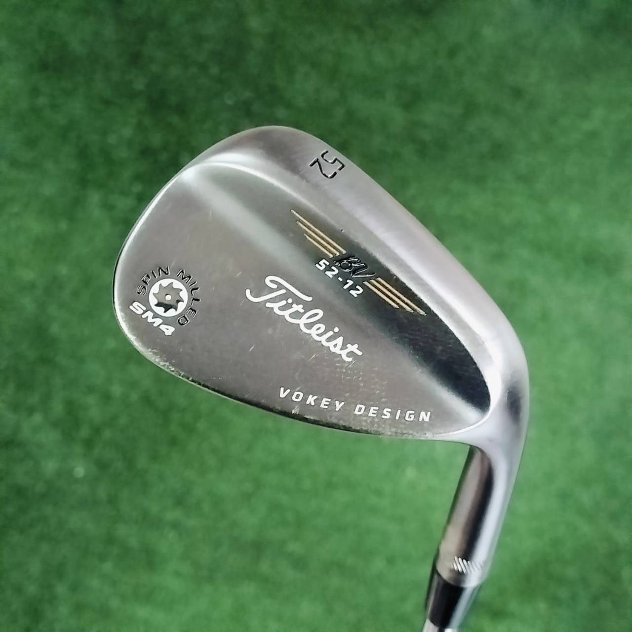 🏌️ WEDGE TITLEIST BV SPIN MILED SM4 VOKEY DESIGN องศา 52 BOUNCE 12 สุด❗❗❗ ไม้กอล์ฟพรีเมี่ยมมือสอง ของแท้ By NakaraLuxurious